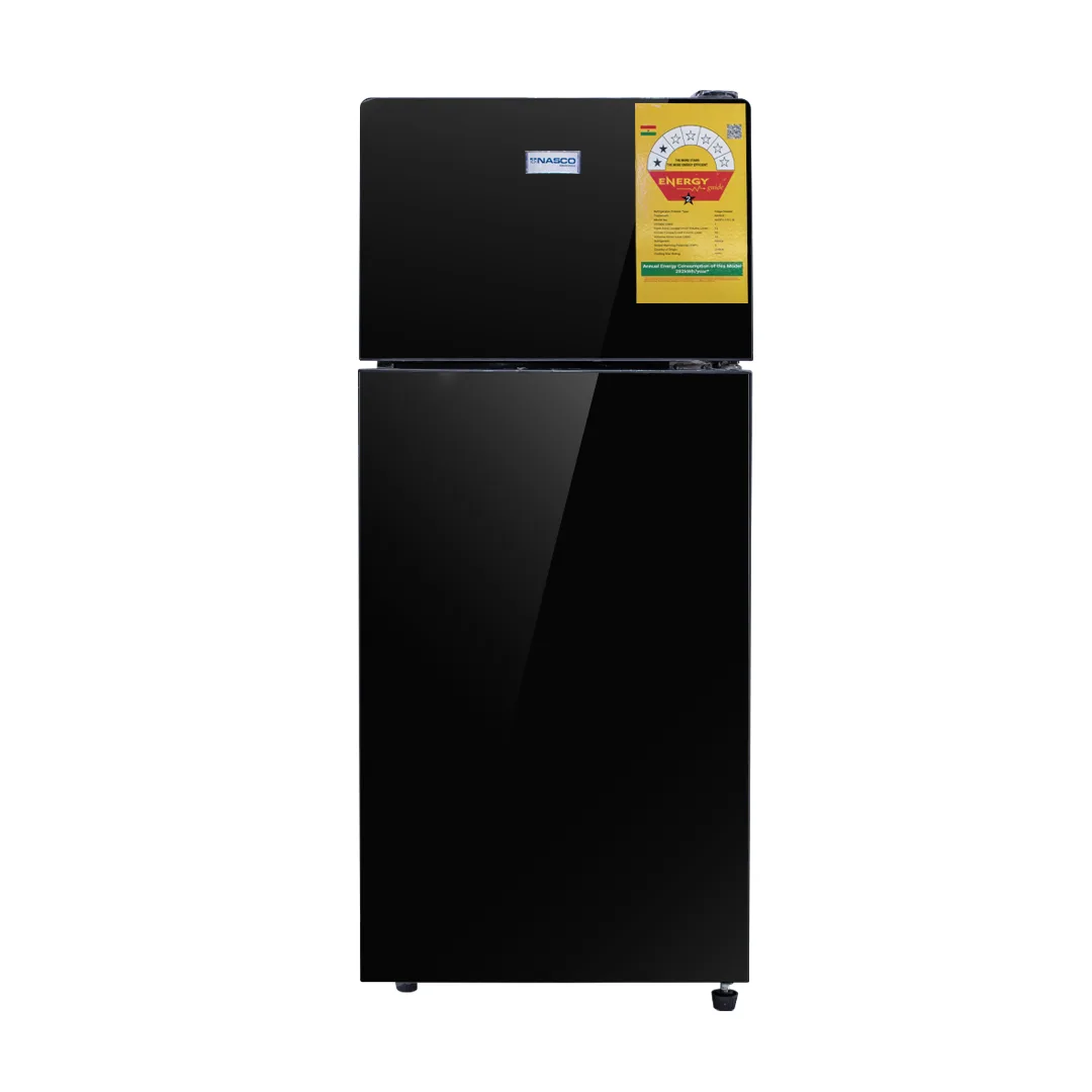 Nasco NASF2-12FL-B Refrigerators - Mirror - Top Freezer - 102 L