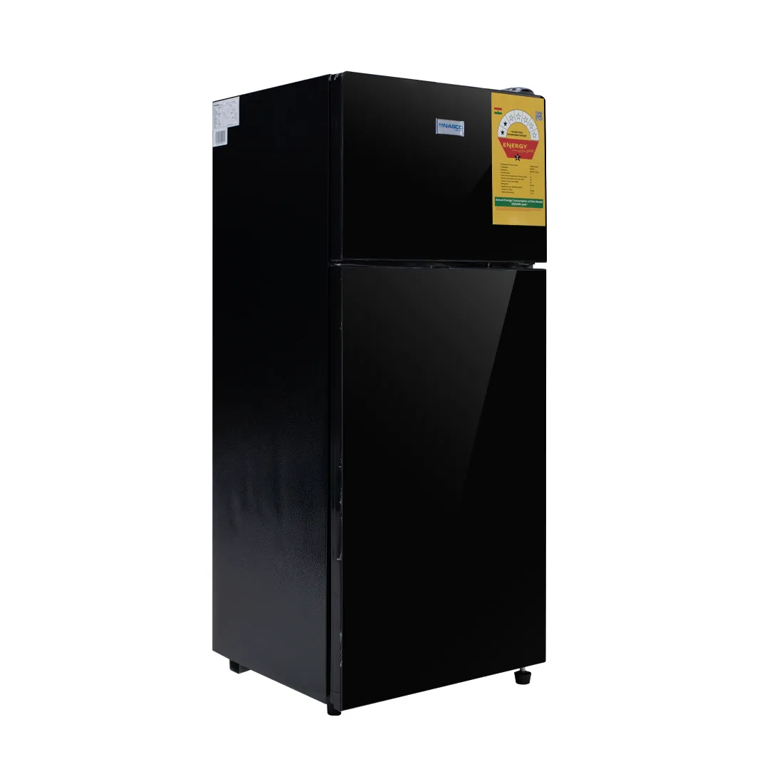 Nasco NASF2-12FL-B Refrigerators - Mirror - Top Freezer - 102 L