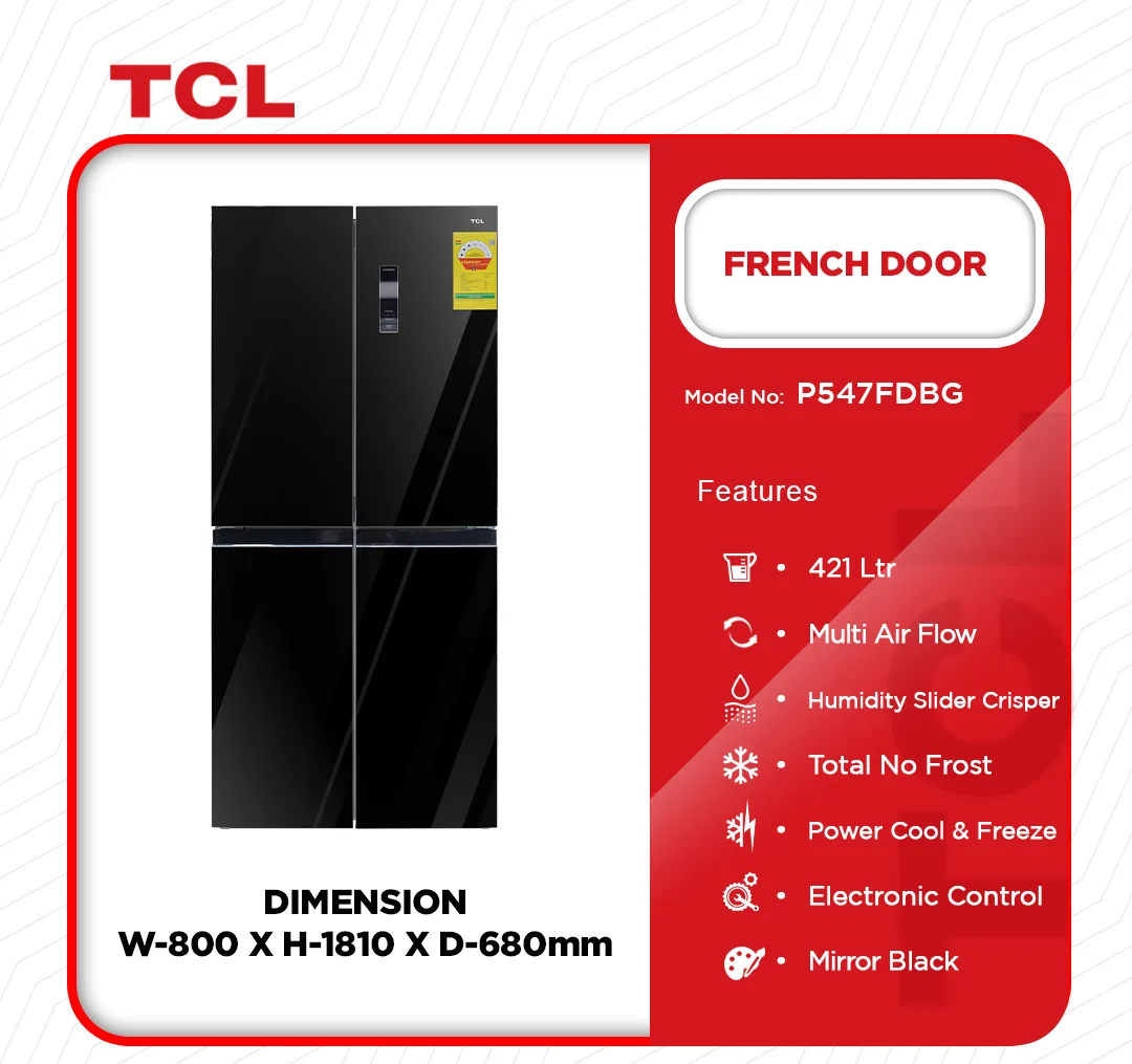 TCL 421 L French (P547FDBG) specification and features