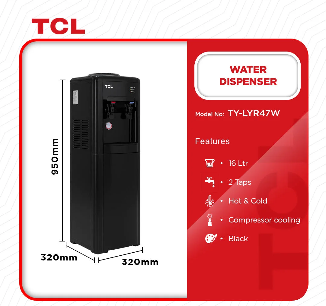 TCL 2 TAP Compressor Cooling (TY-LYR47W) specification and features